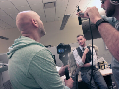 Dylan Cahall (Director) - Cody Brooks (Gabe) - Josh Stetson (Sound/Grip) / Guardian Derangel