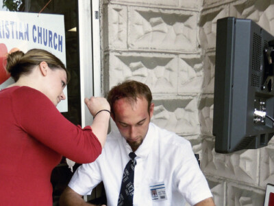 Janelle Cahall (Producer/Makeup FX) - Ben Cahall (Sam Yaza) / Guardian Derangel Special effects makeup for Guardian Derangel