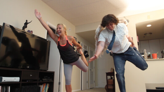 Kristin Kreiner (Yoga Woman) - Aaron Jacobson (Chad) / Guardian Derangel